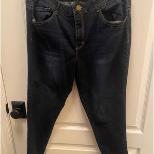 Wit& Wisdom dark blue jeans-14
